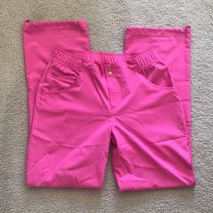 Pink scrub pant